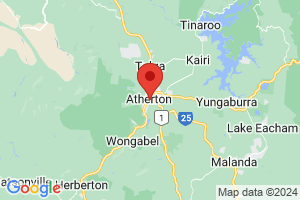 Location of Atherton