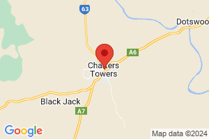 Location of Charters Towers