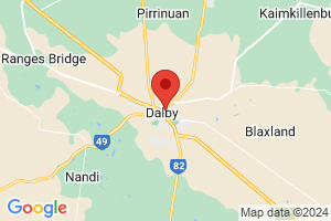 Location of Dalby