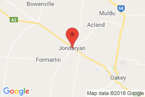 Location of Jondaryan