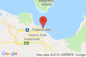 Location of Townsville Port