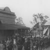 Dungarees marching through Laidley, 24 November 1915, Laidley Historical Society.